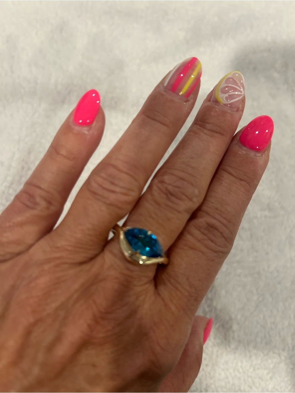 Baublebar Wavy Custom Birthstone Ring